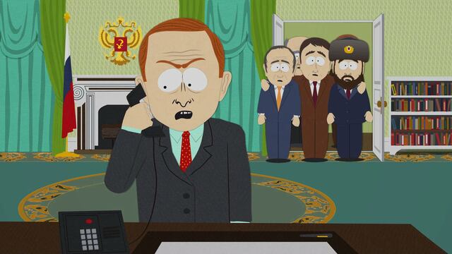 Vladimir Putin en 'South Park'
