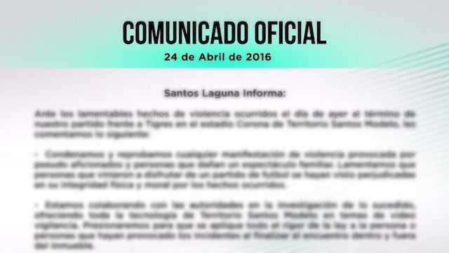 Comunicado Santos