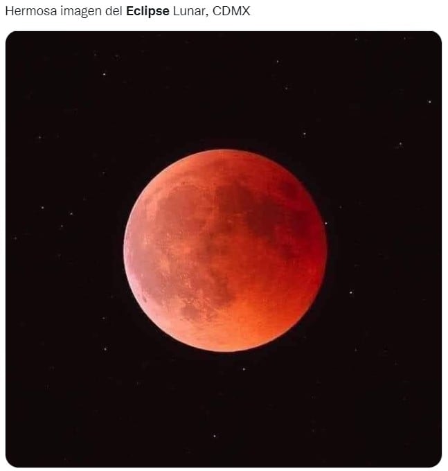 Eclipse lunar total 2022