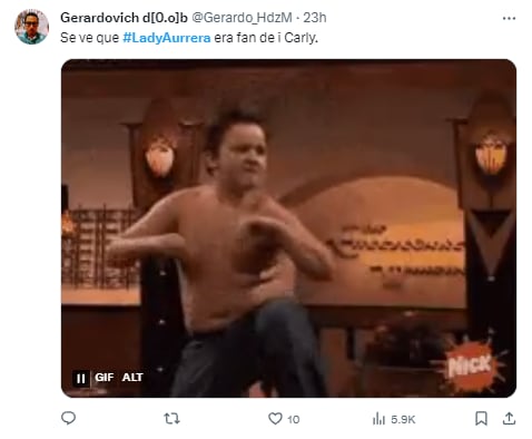 Memes de Lady Aurrerá