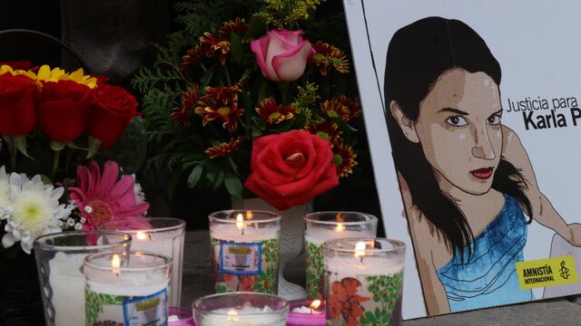 Protesta por feminicidio de Karla Pontigo