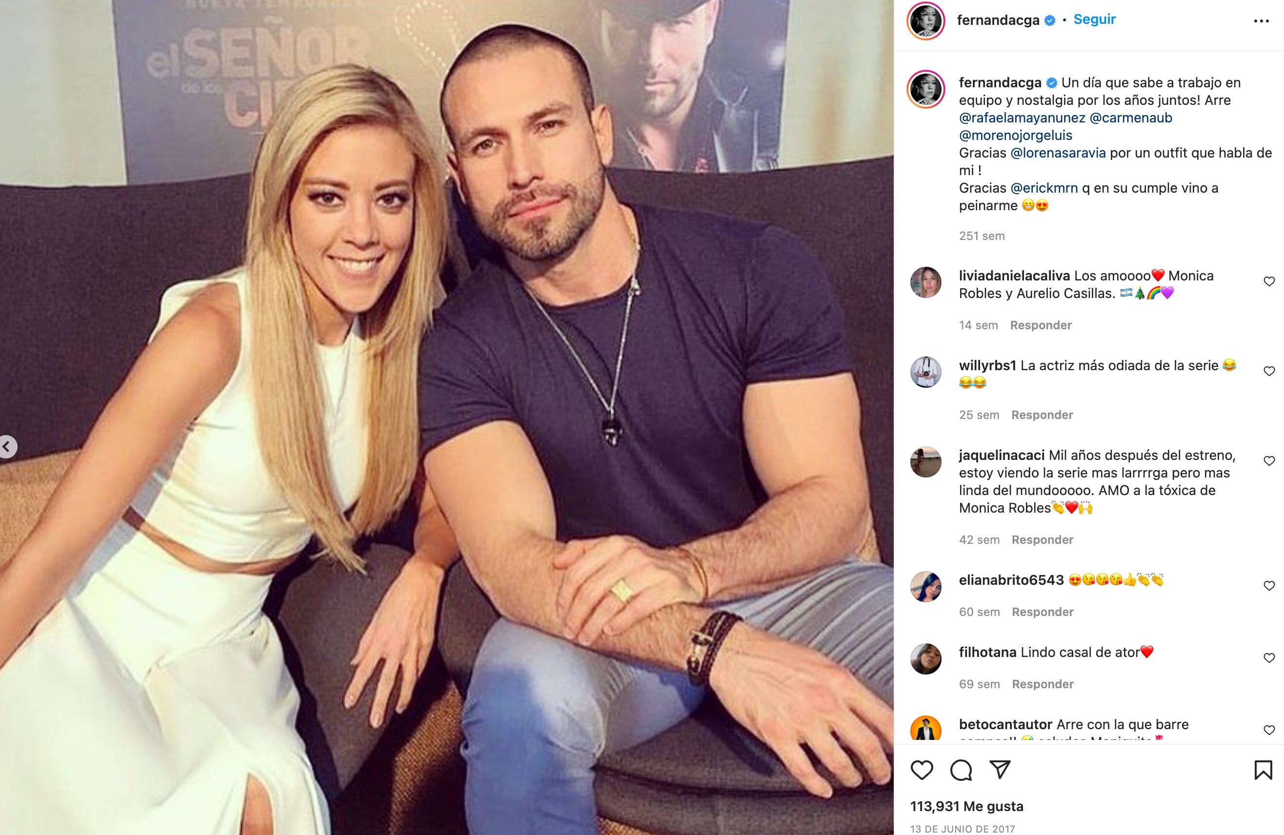Fernanda Castillo y Rafael Amaya
