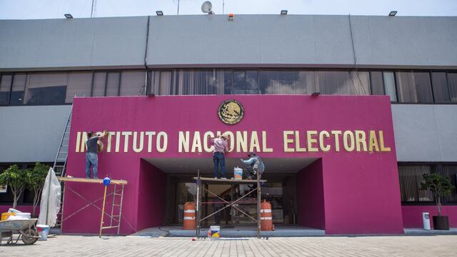 Obras de mantenimiento en la sede del INE.