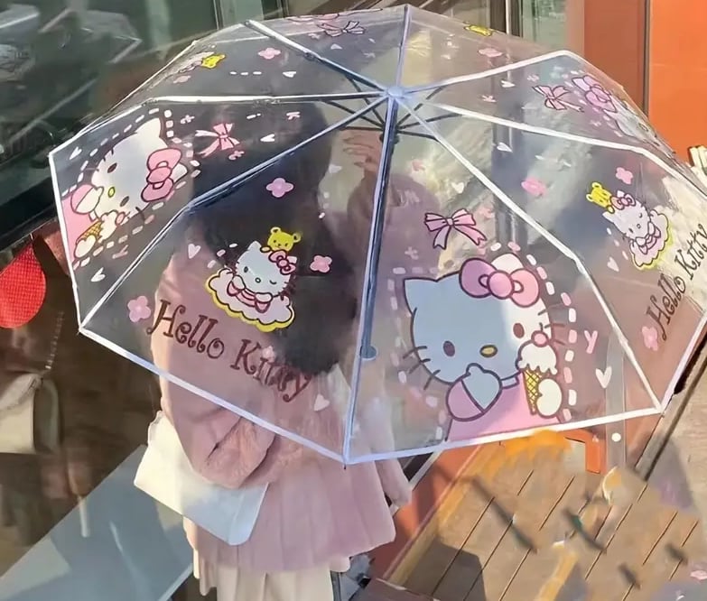 Sombrilla de Hello Kitty