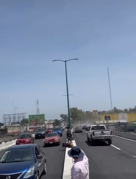 Cuitláhuac García inaugura el puente ‘Ing. Heberto Castillo’ de la Plaza Urban