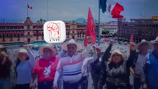 CNTE anuncia huelga nacional y plantón permanente en el Zócalo