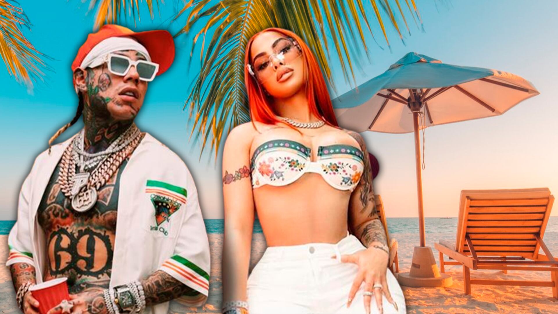 Yailín la más viral y Tekashi llevaron su romance a este paradisiaco destino