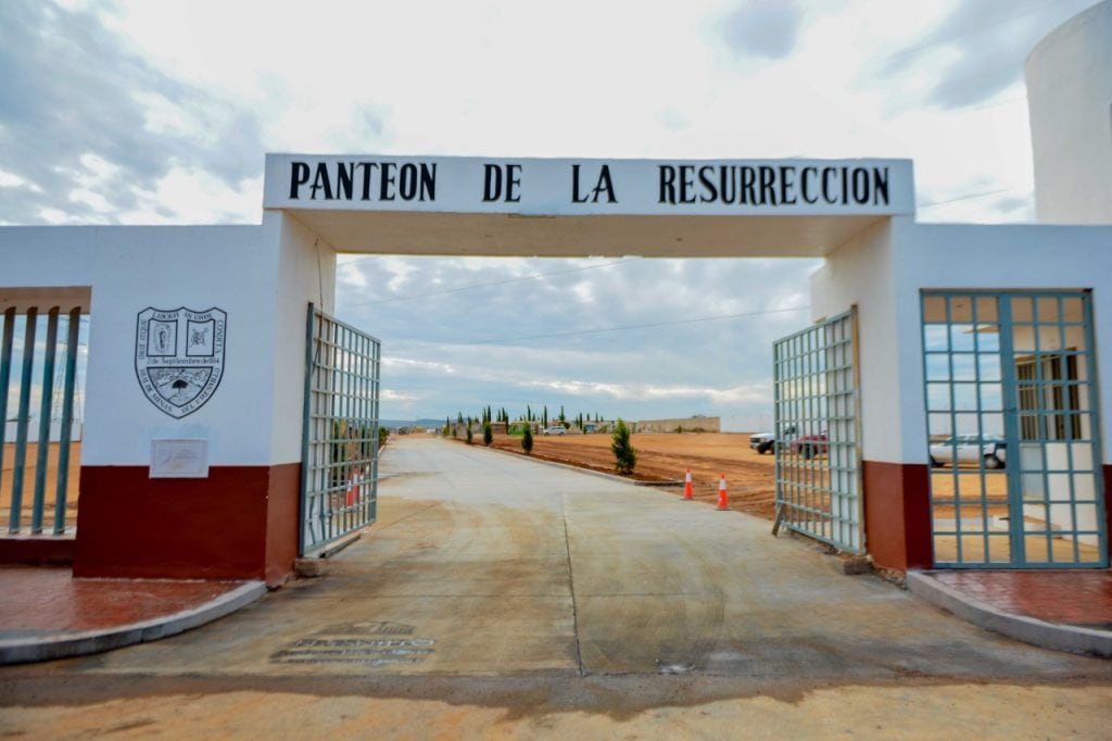Panteón en Fresnillo