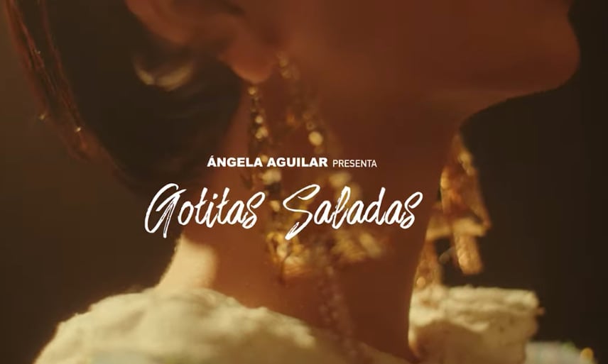 Hora de estreno de Gotitas Saladas, nueva canción de Ángela Aguilar