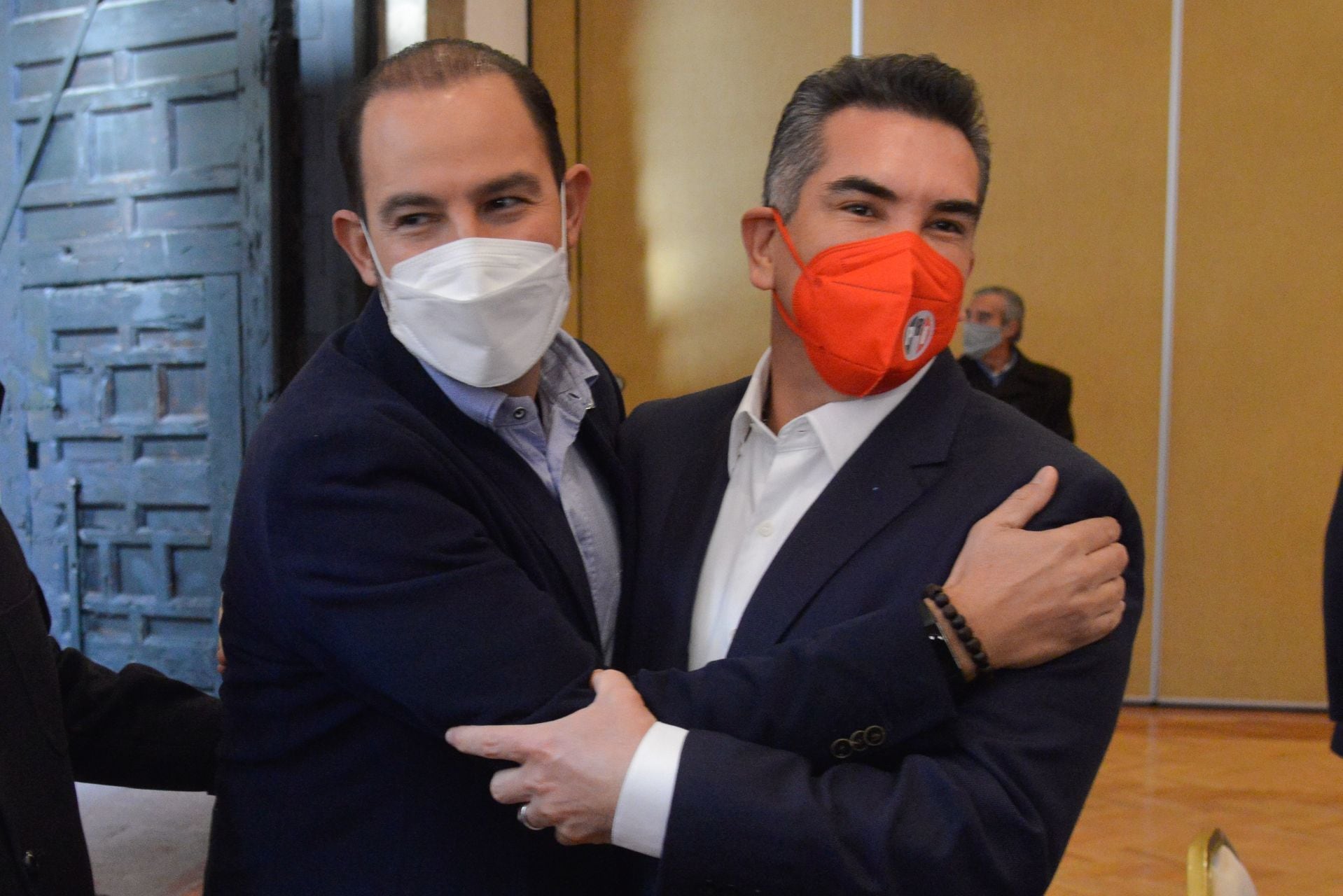 Marko Cortés y Alejandro Moreno