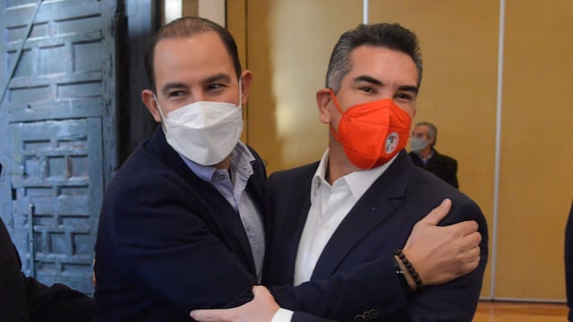 Marko Cortés y Alejandro Moreno