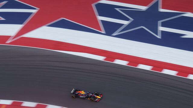 Checo Pérez en el GP de Estados Unidos