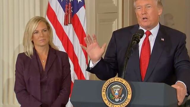 Donald Trump anuncia a nueva secretaria de Seguridad Nacional