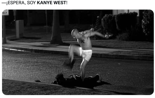 Memes se burlan de la suspensión de Kanye West en Twitter
