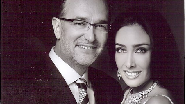 Ricardo Salinas Pliego celebra aniversario con María Laura Medina
