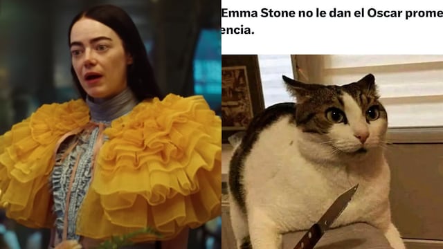 Emma Stone merece el Premio Oscar a Mejor Actriz en Pobres Criaturas y los memes lo saben