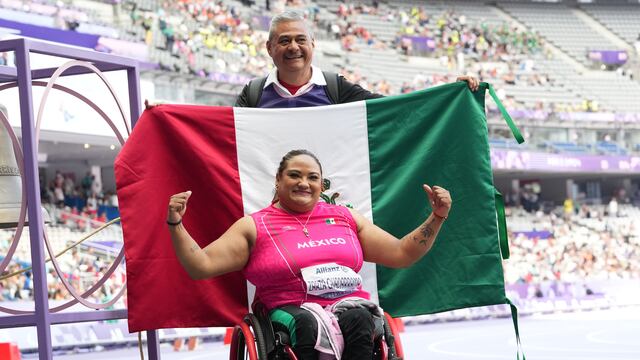 Ella es Gloria Zarza, la atleta mexicana que ganó oro en los Juegos Paralímpicos de París 2024