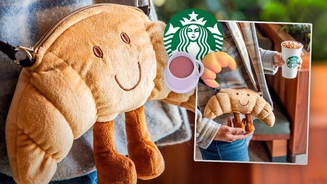 Starbucks celebra Día Internacional del Croissant y así te puedes ganar una adorable bolsa de peluche