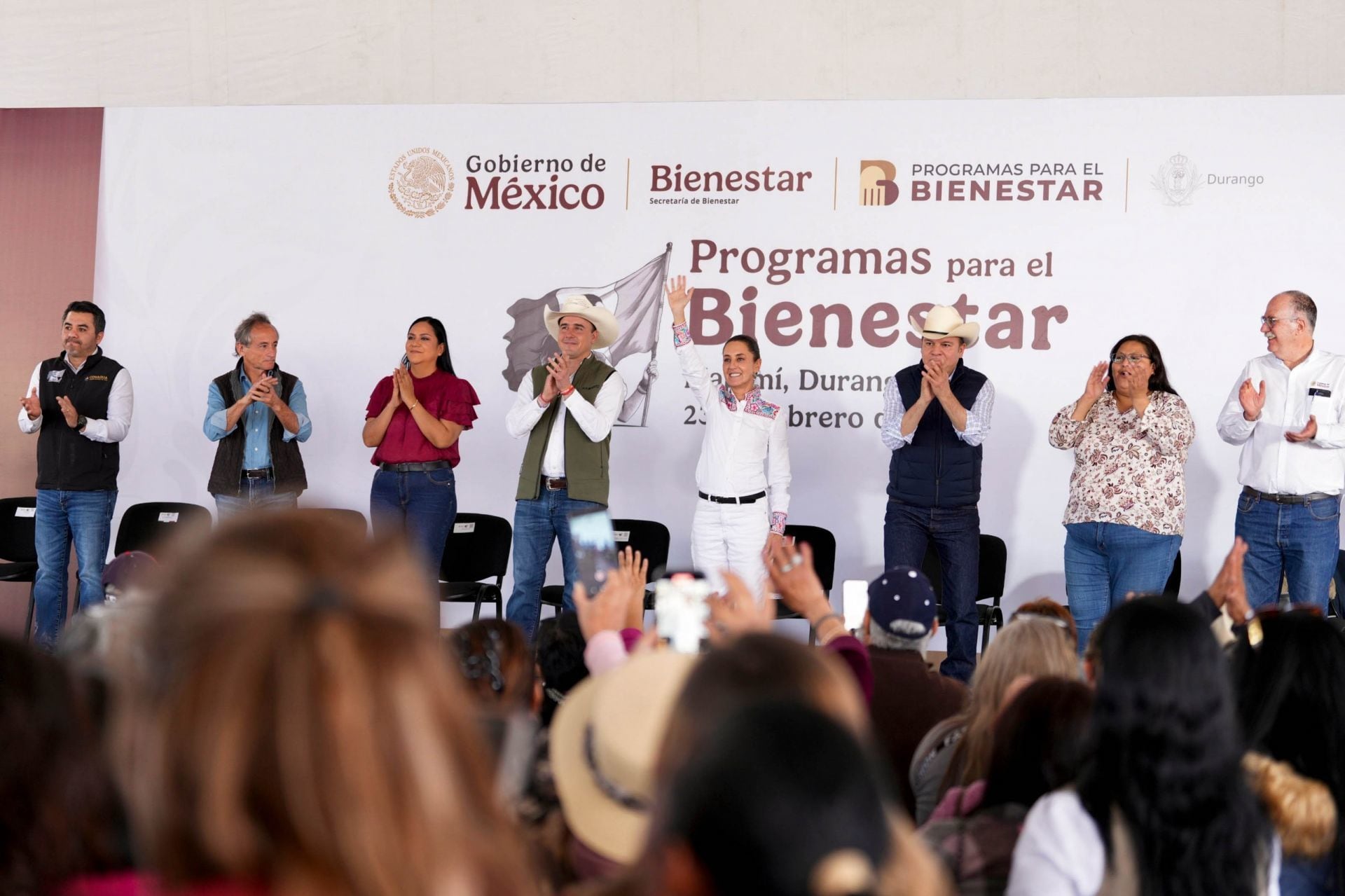 Desde Durango, Claudia Sheinbaum se compromete a mejorar instalaciones del IMSS, ISSSTE y el IMSS-Bienestar