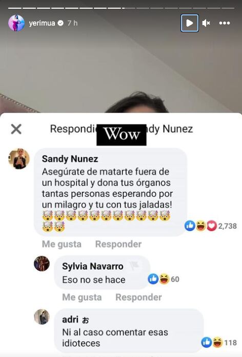 Yeri Mua recibe duros ataques en redes sociales