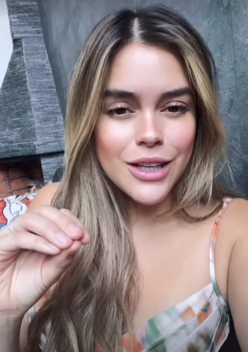 Ximena, hermana de Mariana Echeverría