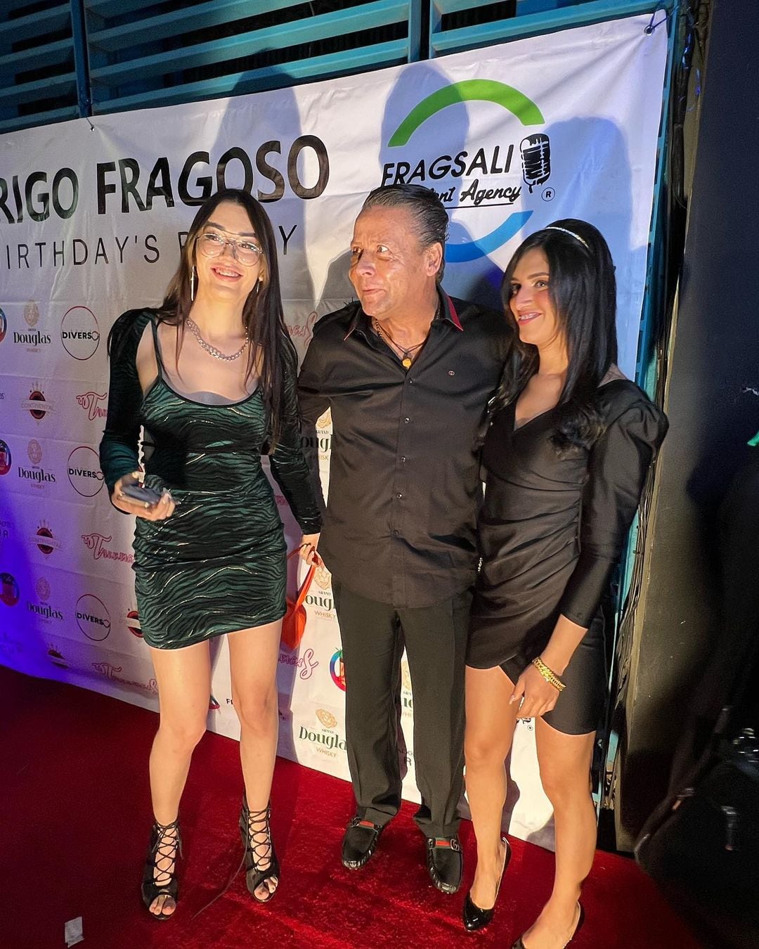 Alfredo Adame y Charlotte Lascuráin.
