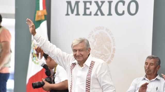 Andrés Manuel López Obrador. Apoyo.