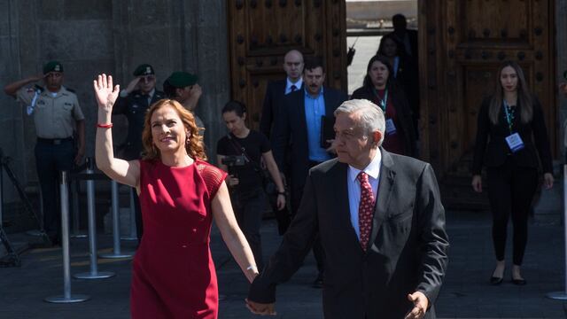 AMLO y beatriz Gutiérrez