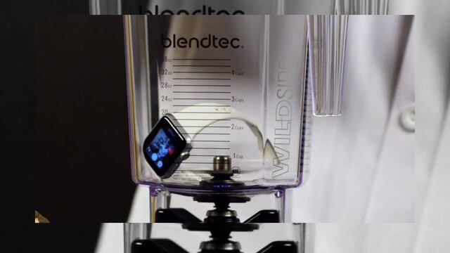 VIDEO: ¿Resiste el Apple Watch a una licuadora?