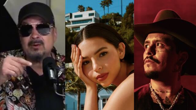 Pepe Aguilar, Ángela Aguilar, Christian Nodal
