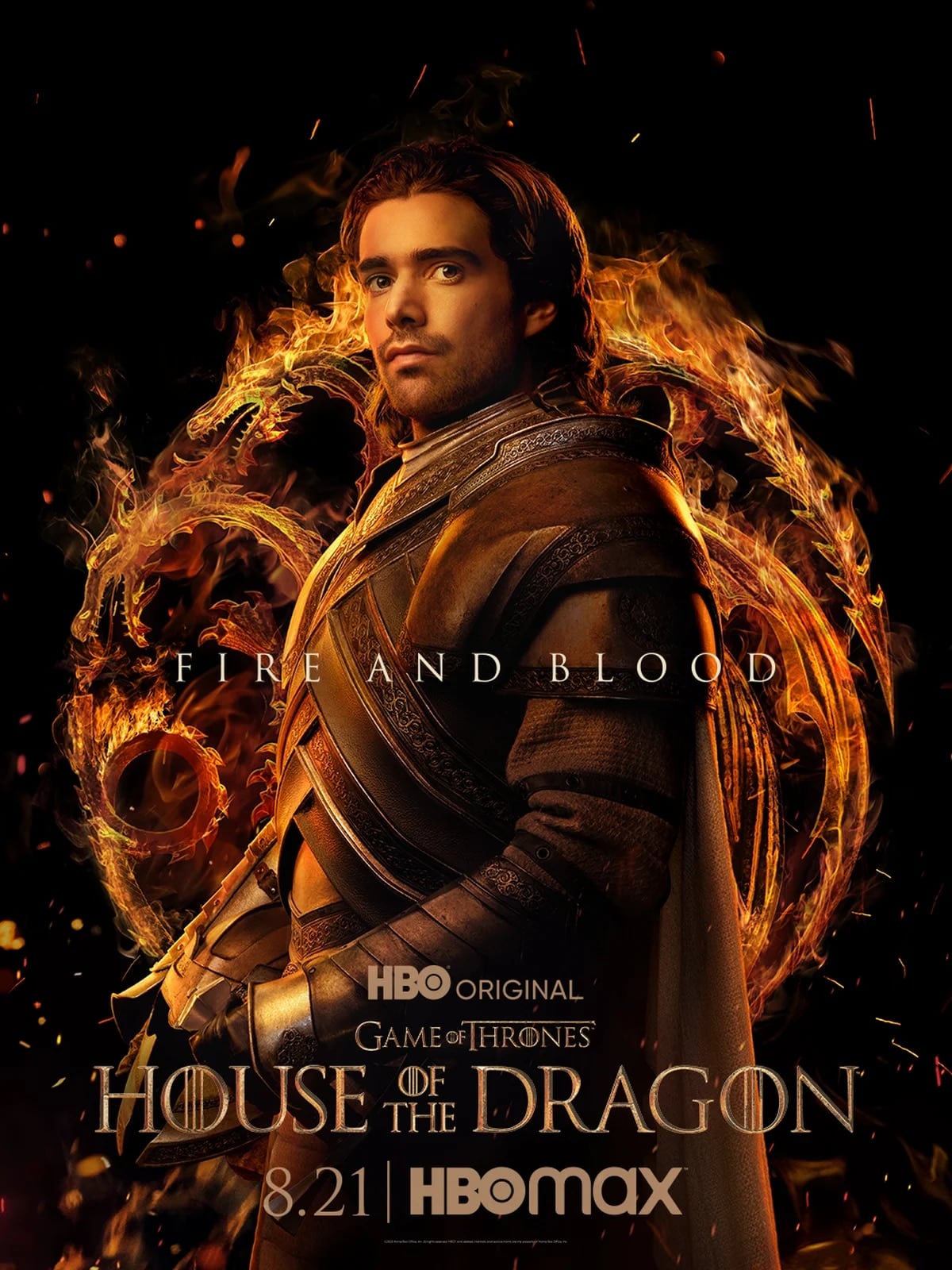 ‘House of the Dragon, la serie de HBO Max presenta a todos los personajes en nuevos pósters
