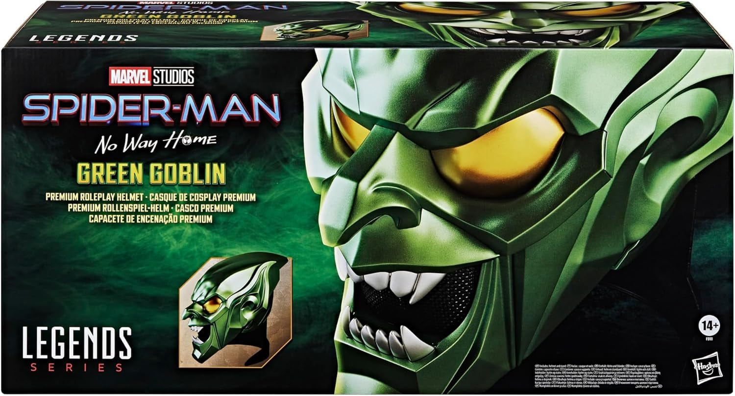 Máscara del Duende Verde de Spider-Man: No Way Home