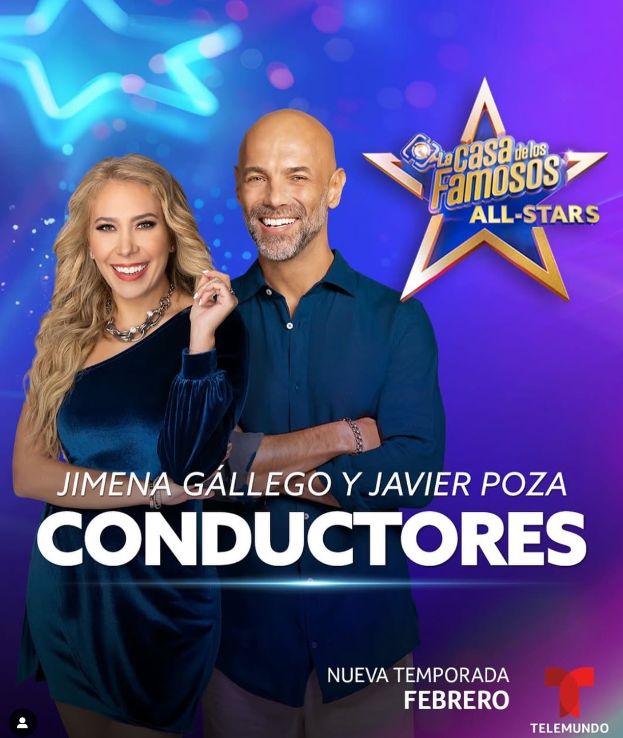 Los nuevos conductores de La Casa de los Famosos All Stars de Telemundo sin Nacho Lozano