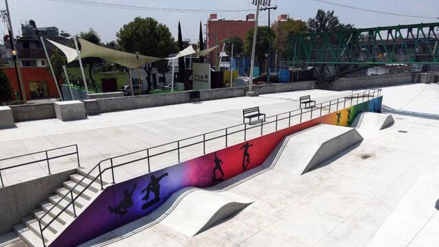 Parque Lineal Gran Canal en la alcaldía Venustiano Carranza, CDMX