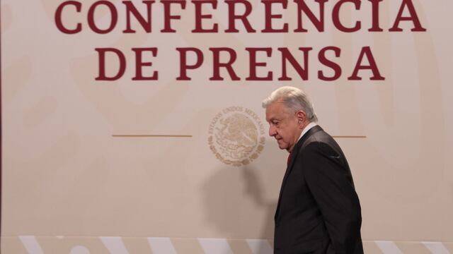 Andrés Manuel López Obrador, presidente de México durante conferencia matutina dedicada al aniversario del Instituto Mexicano de Seguro Social (IMSS).