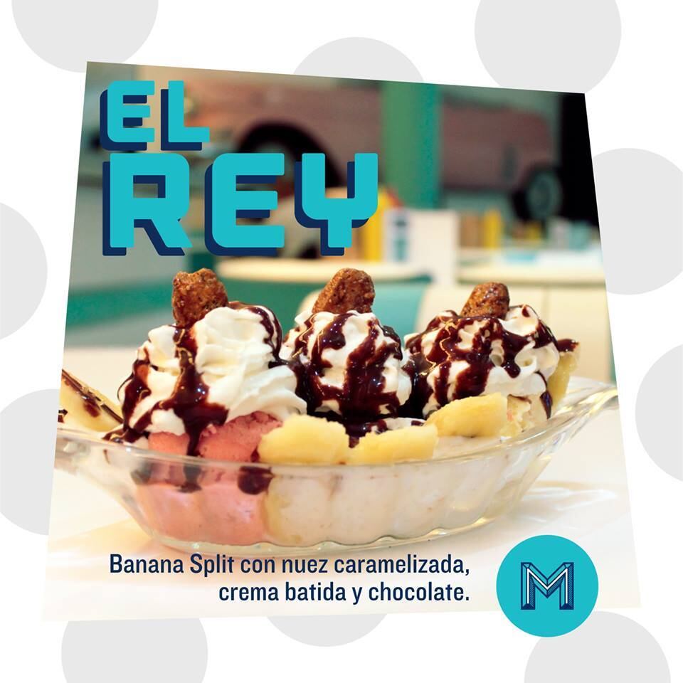 Banana Split en El Merendero