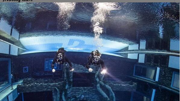 Crean la alberca Deep Dive Dubai, la más profunda del mundo