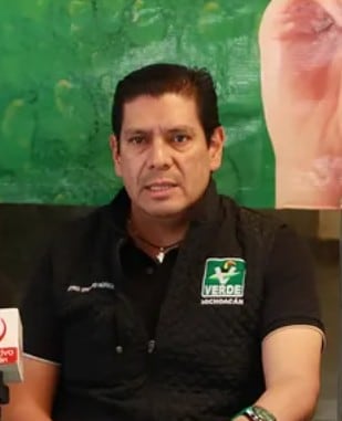 Ernesto Núñez Aguilar, militante del PVEM en Michoacán