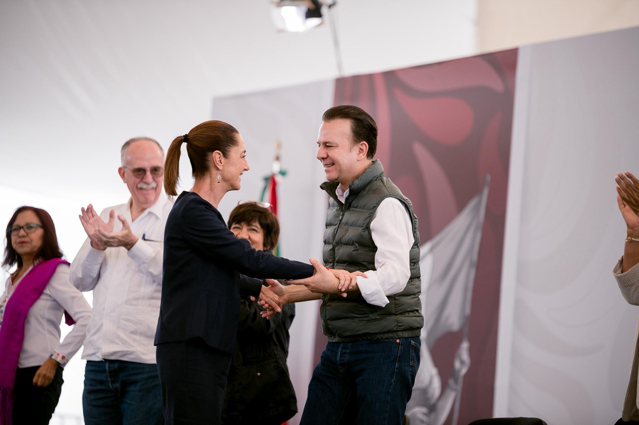 Esteban Villegas agradece compromiso de Claudia Sheinbaum con Durango