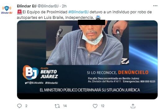 Detienen a hombre en silla de ruedas