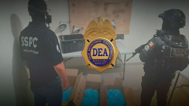 DEA destaca golpe al CJNG tras decomiso de fentanilo en Colima