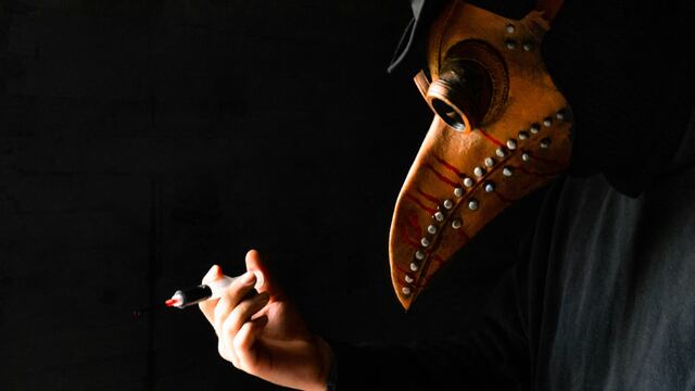 Máscara contra la peste bubónica