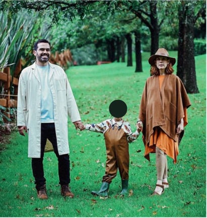 Jorge Álvarez Máynez y su familia
