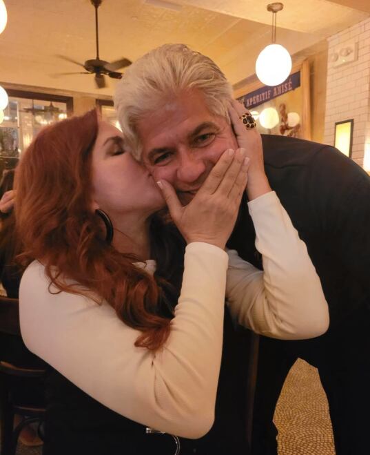 María Celeste Arrarás y Raúl Quintero