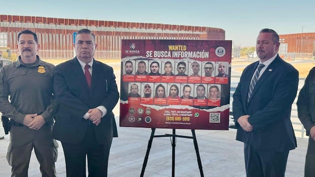 La lista de los 15 narcotraficantes buscados en estrategia binacional.