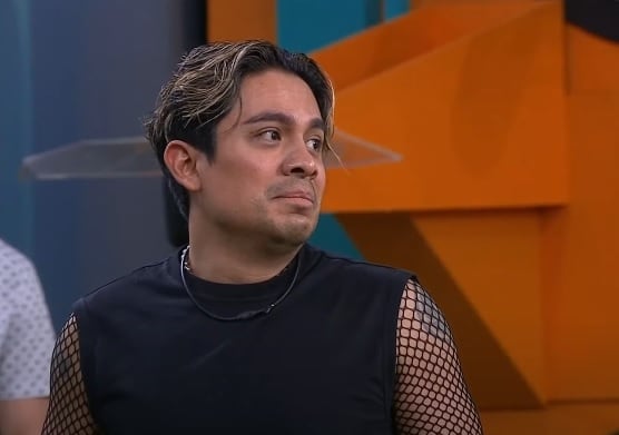 Ricardo Peralta cuando Charly entró en La Casa de los Famosos México 2024.