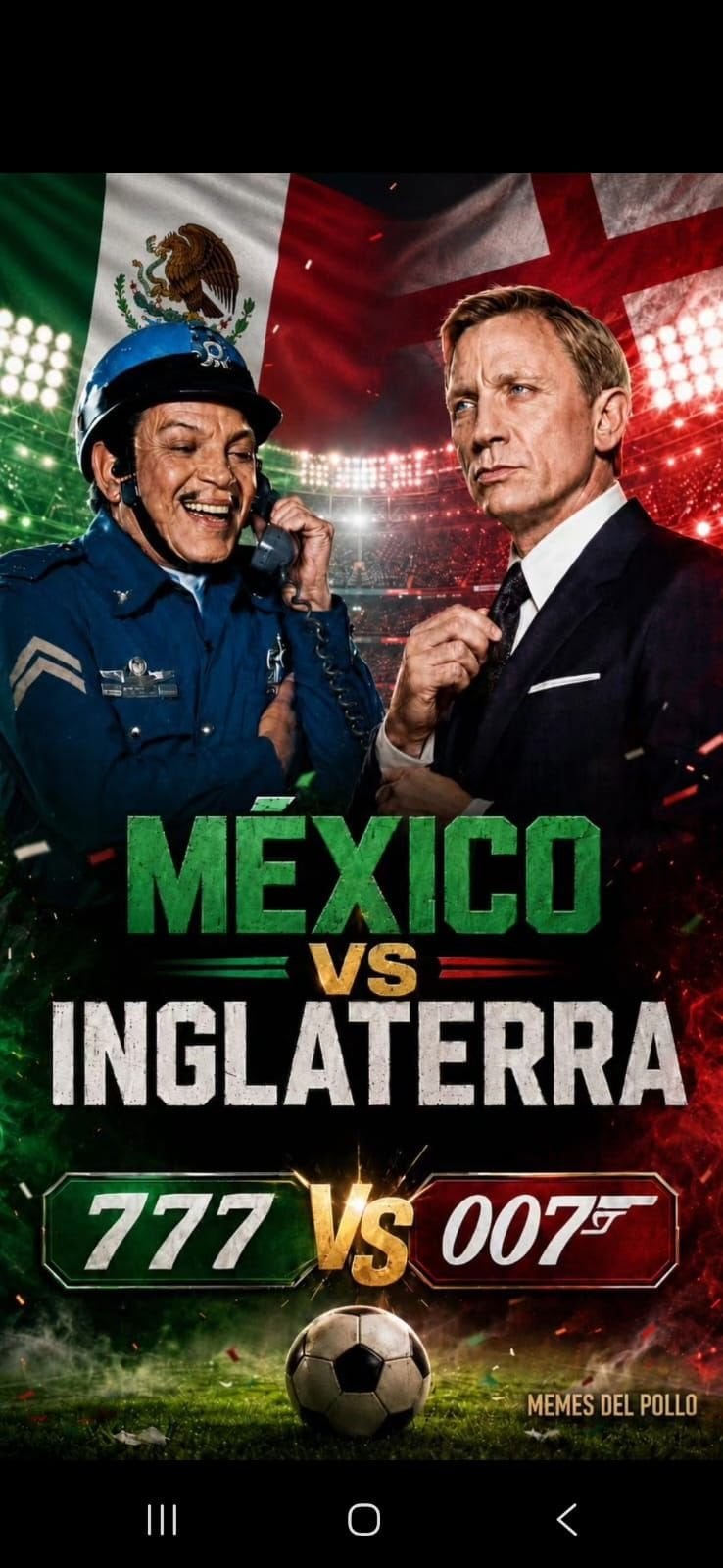 Memes del partido entre México vs Inglaterra del Mundial 2026