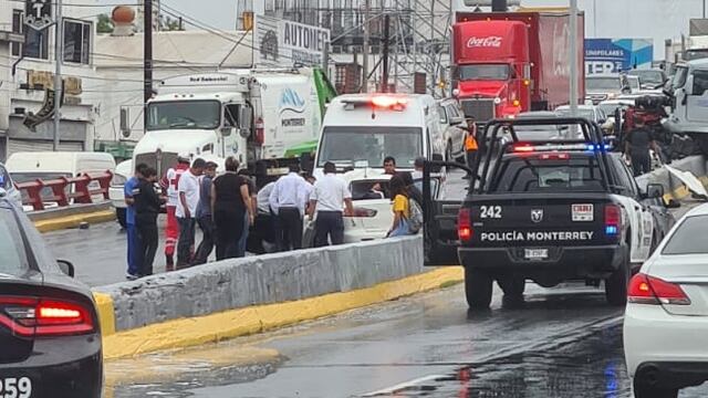 Choque en Nuevo León