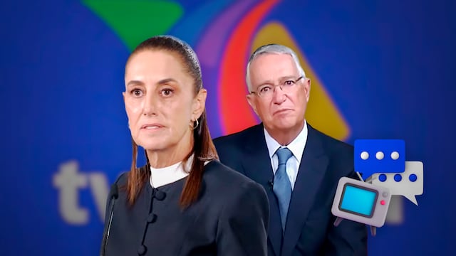 Sheinbaum descarta retirar concesión de TV Azteca a Ricardo Salinas Pliego