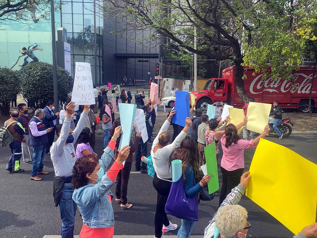 Manifestación Viaducto sección 39